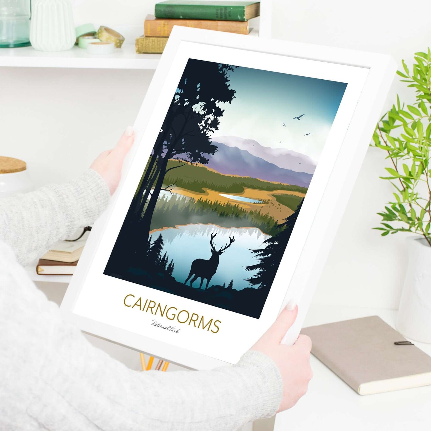 Cairngorms National Park Art Print
