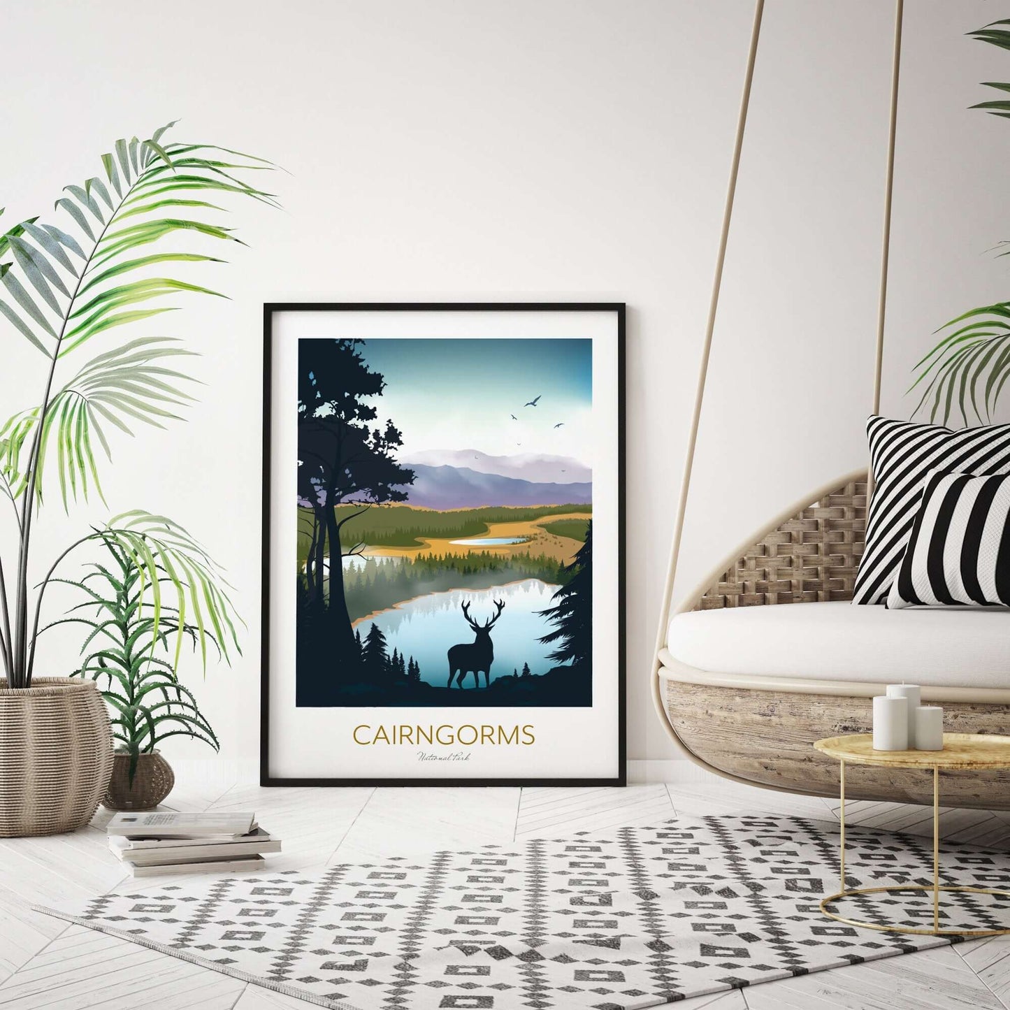Cairngorms National Park Art Print