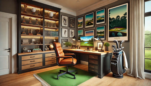 Golf home office ideas.