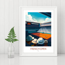 Load image into Gallery viewer, French Open Tennis Print - Roland Garros, Paris
