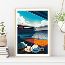 Load image into Gallery viewer, Roland Garros Tennis Print - French Open
