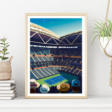 Load image into Gallery viewer, Tennis Print US Open - Queens, New York
