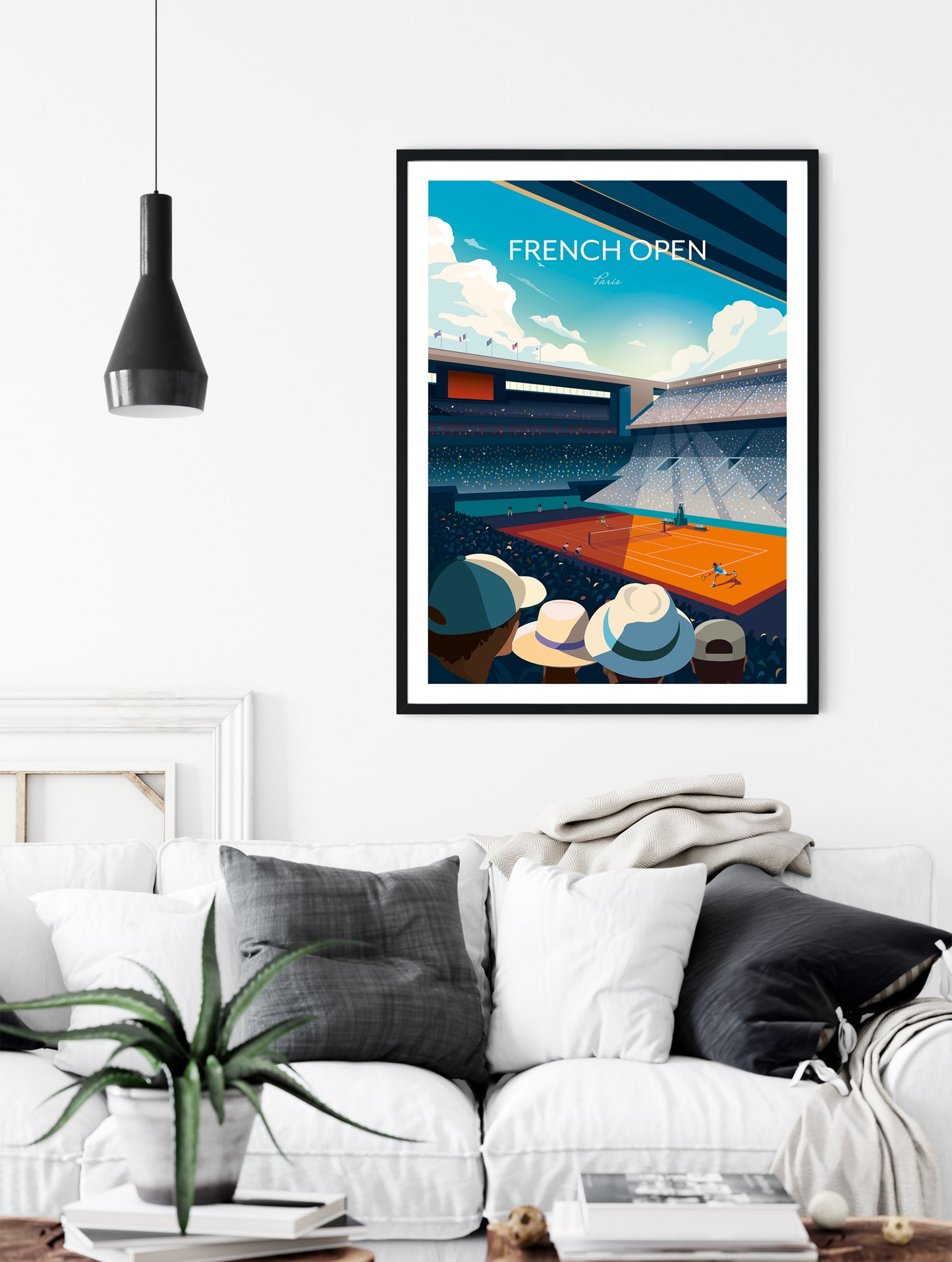 Tennis Poster - French Open