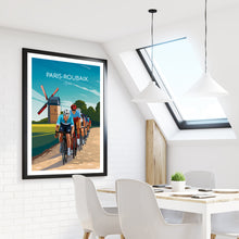 Load image into Gallery viewer, Bike Print Paris Roubaix, France - Monuments Cycling Race
