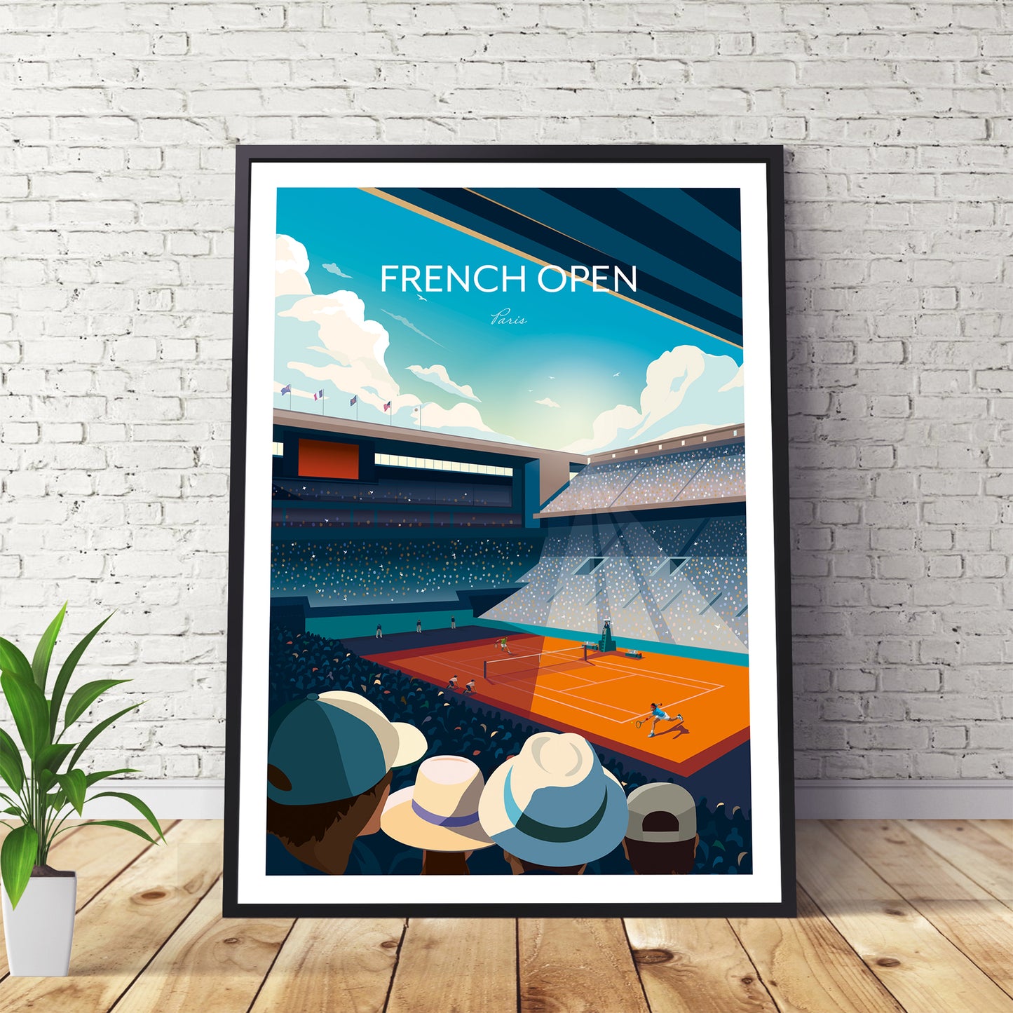 Tennis Poster - French Open