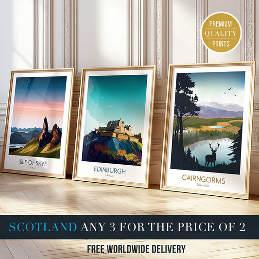 Scotland Travel Posters.