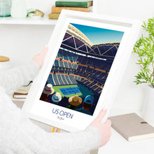 Load image into Gallery viewer, US Open Tennis Print - Arthur Ashe Stadium, Queens, New York

