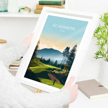 Load image into Gallery viewer, Golf Print GC Adamstal Austria Framed
