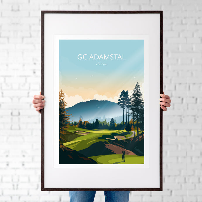Adamstal Austria Golf Print