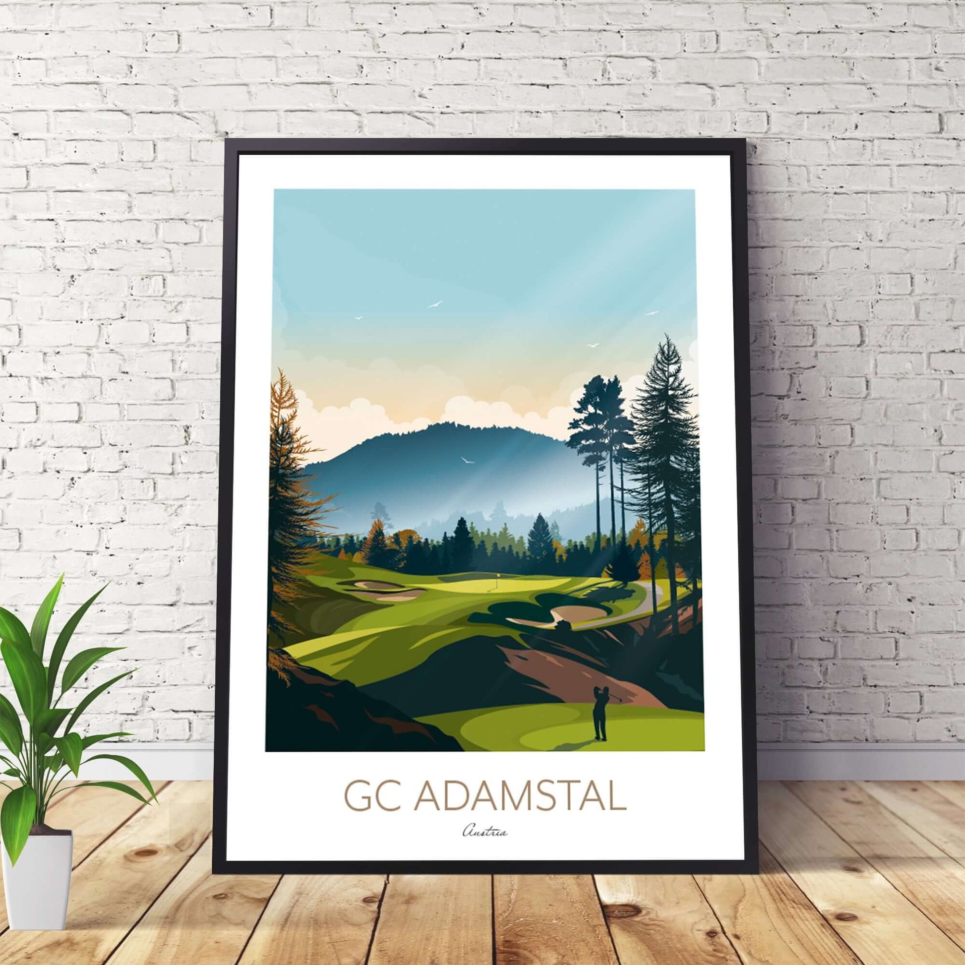 Adamstal Golf Print