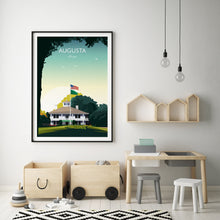 Load image into Gallery viewer, Kids Bedroom US Masters Golf Print
