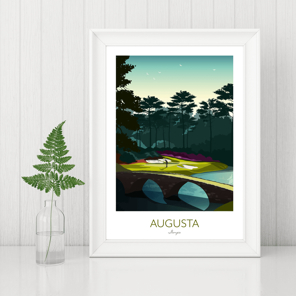Augusta National Golf Print l Georgia USA – Dibdaub