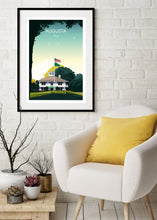 Load image into Gallery viewer, US Masters Golf Print - Augusta National Georgia Clubhouse
