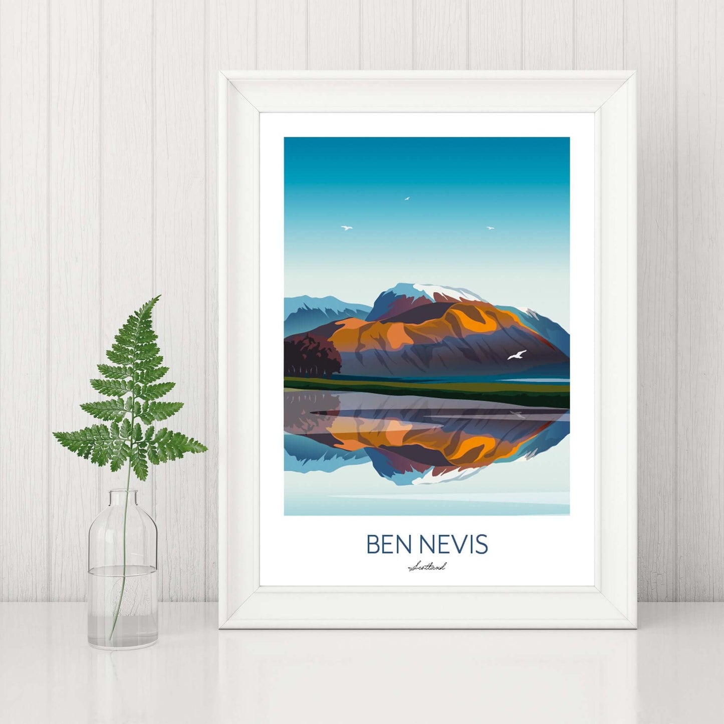 Ben Nevis Art Print - Scotland's Highest Mountain