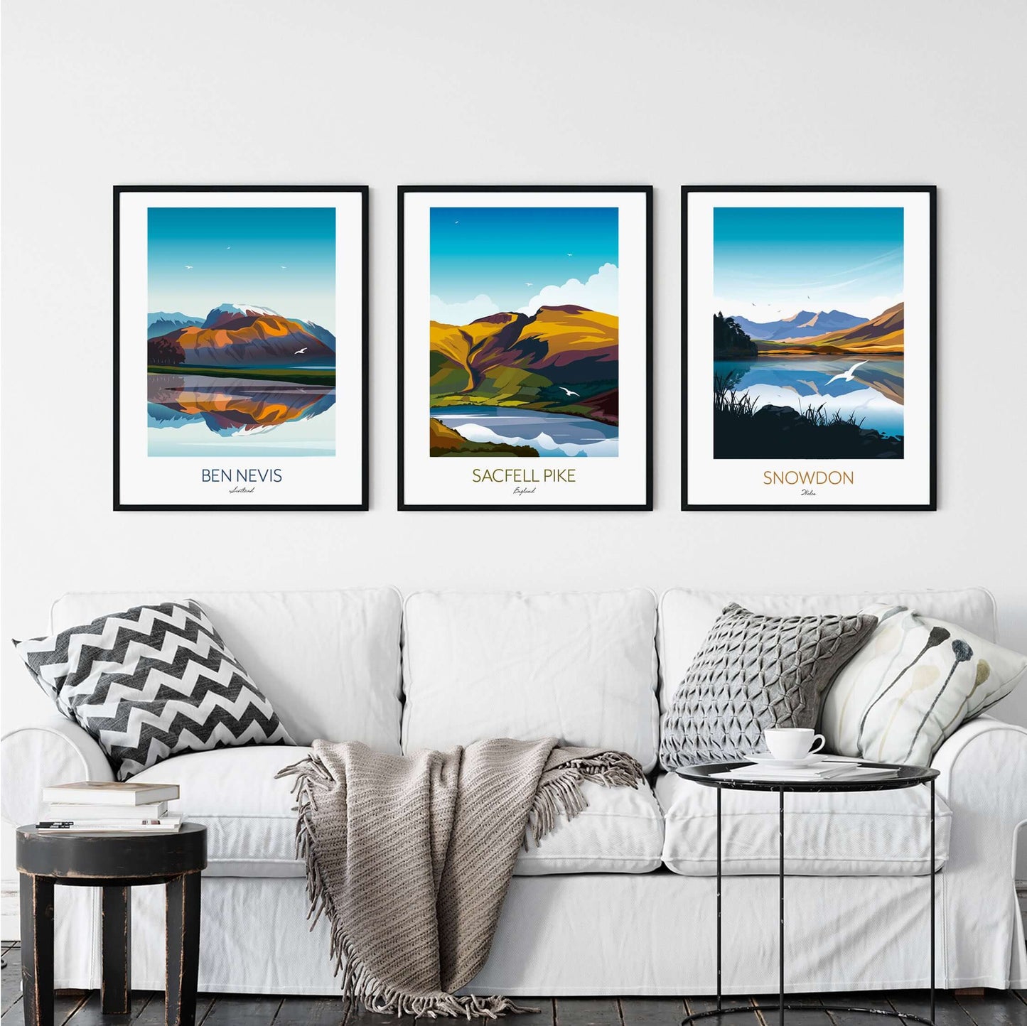 Ben Nevis Art Print - Scotland's Highest Mountain