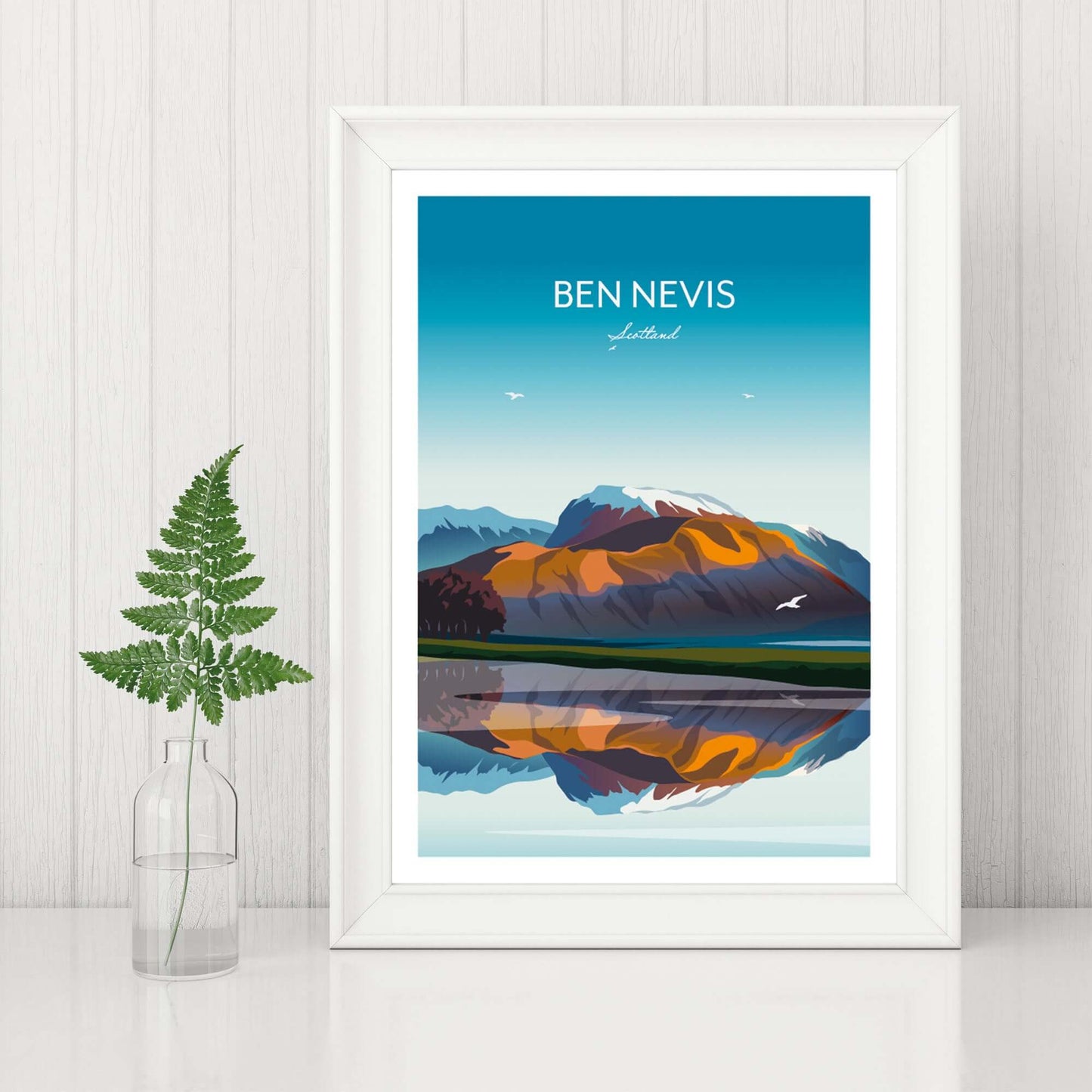 Ben Nevis Poster - Scotland's Highest Mountain