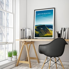 Load image into Gallery viewer, Home Office Print of Wales - Brecon Beacons National Park
