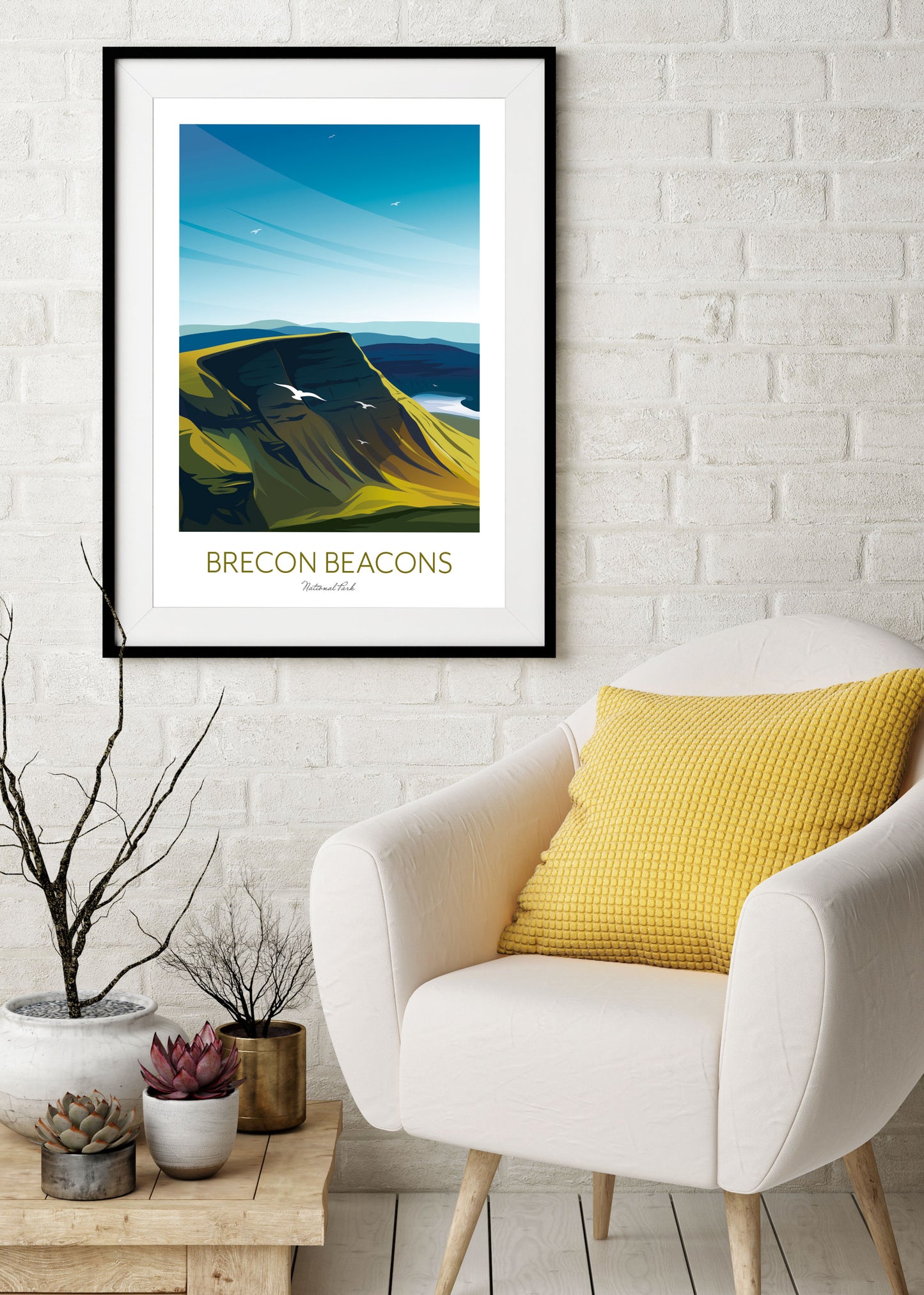 Brecon Beacons Print - Framed Wall Art  of Wales National Park