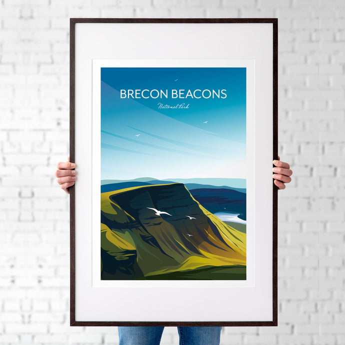 Brecon Beacons Print - Wales Framed Wall Art