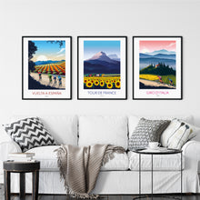 Load image into Gallery viewer, Cycling Print - Tour De France Poster
