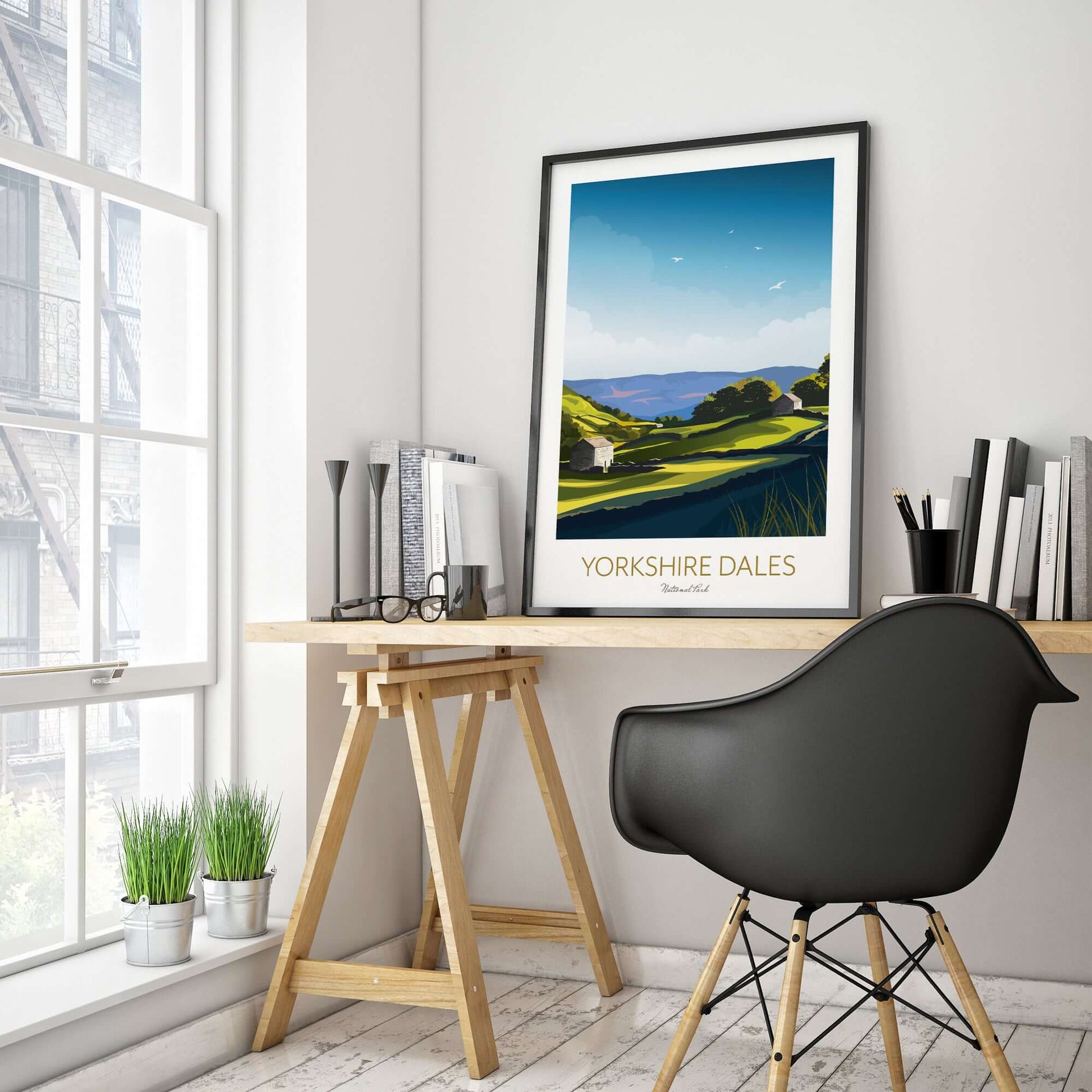 Yorkshire Dales Home Office Print