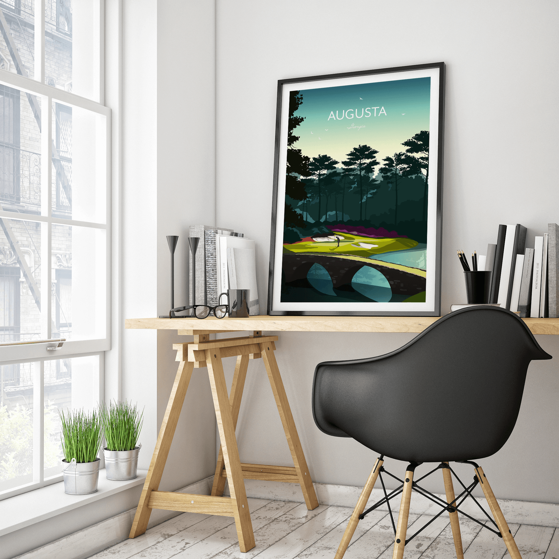 Augusta Masters 2021 Golf Print