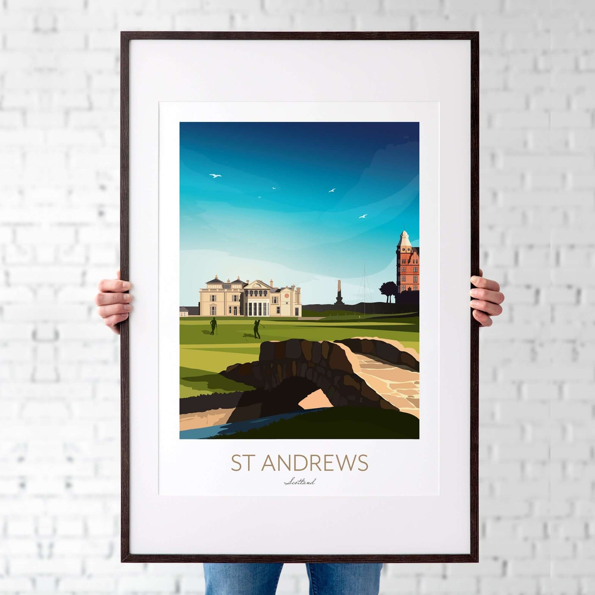 St Andrews Golf Print