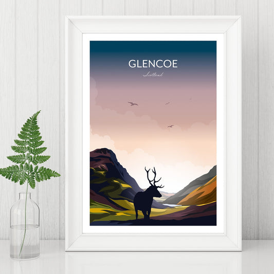 Glencoe Scotland Art Print