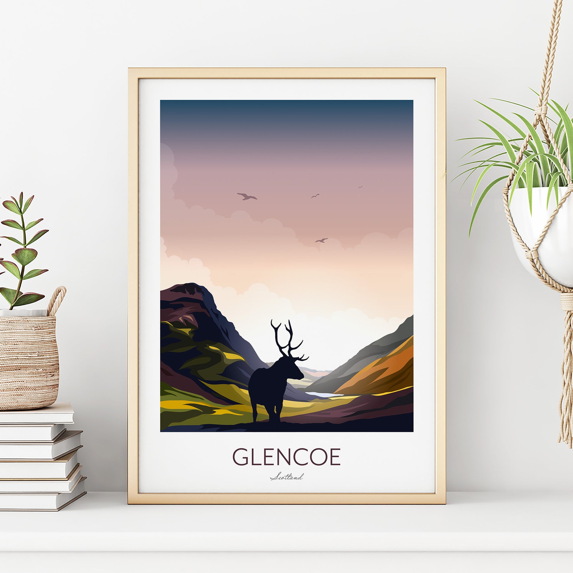 Glencoe Scotland Wall Art