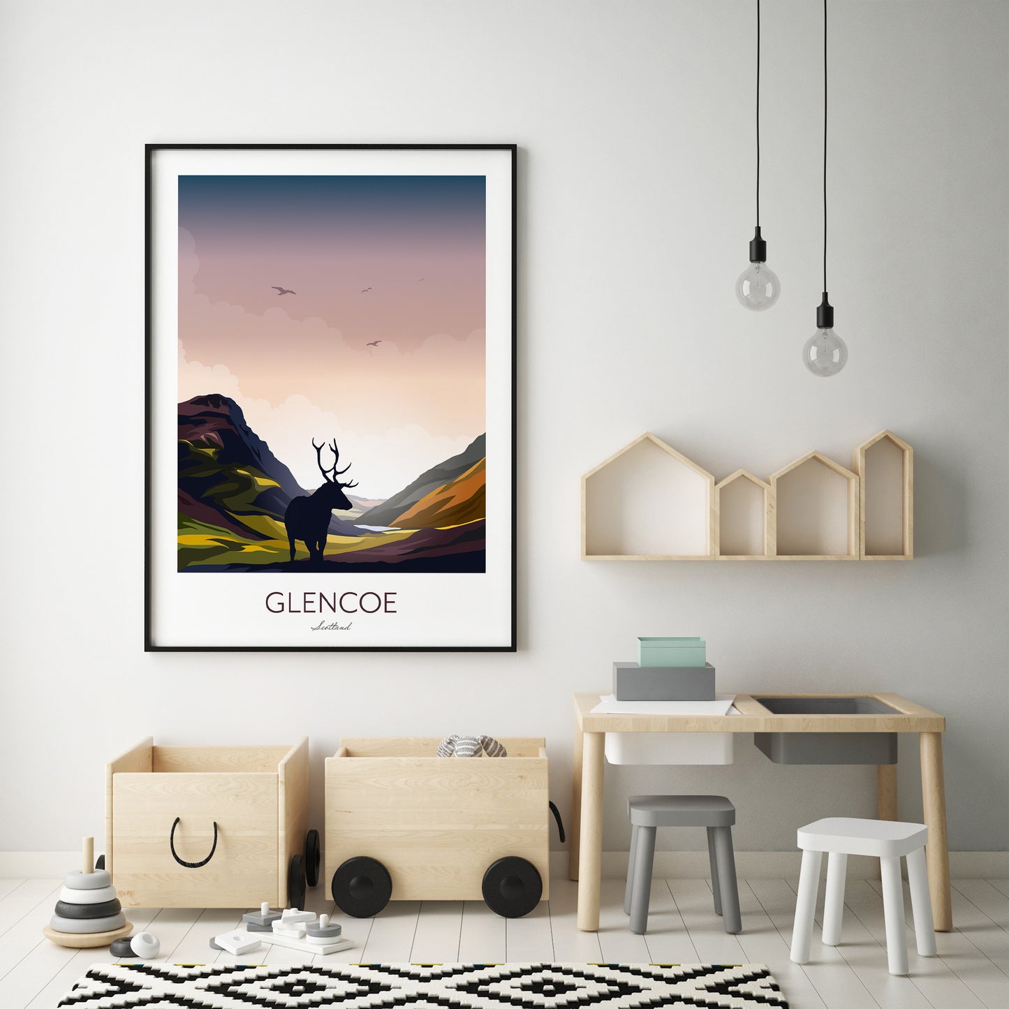 Glencoe Wall Art Kids Room