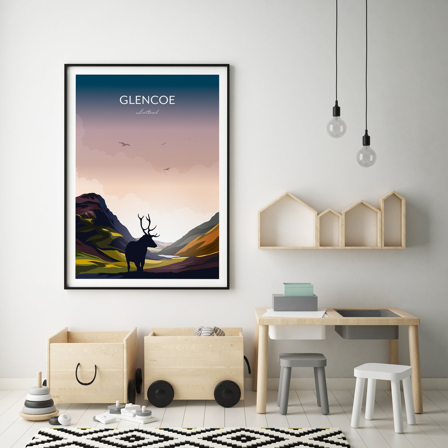 Glencoe Wall Art Kids Room