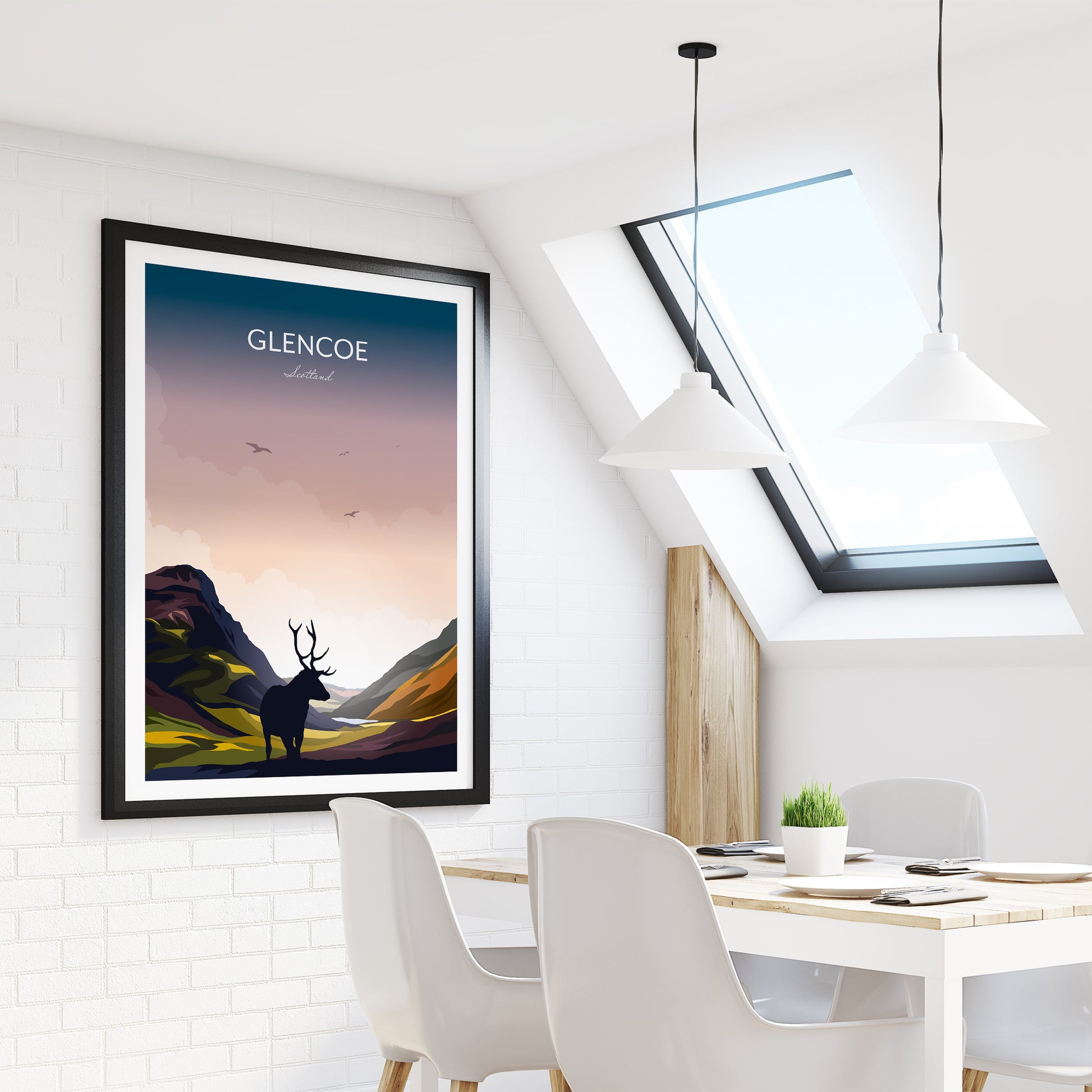 Glencoe Scotland Print - Kitchen Wall Art