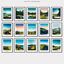 Load image into Gallery viewer, Golf Prints - Save Now - Any 3 Prints for the Price of 2 - Golf Courses of The Masters, Open and PGA
