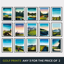 Load image into Gallery viewer, WM Phoenix Open Arizona Golf Print - TPC Scottsdale Stadium Course 16th Hole
