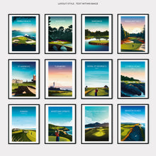 Load image into Gallery viewer, Golf print of Bandon Dunes Golf Resort, Oregon
