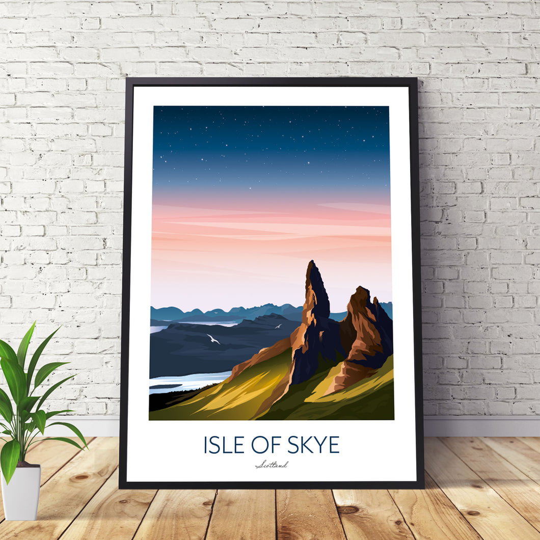 Isle of Skye Print, Scotland