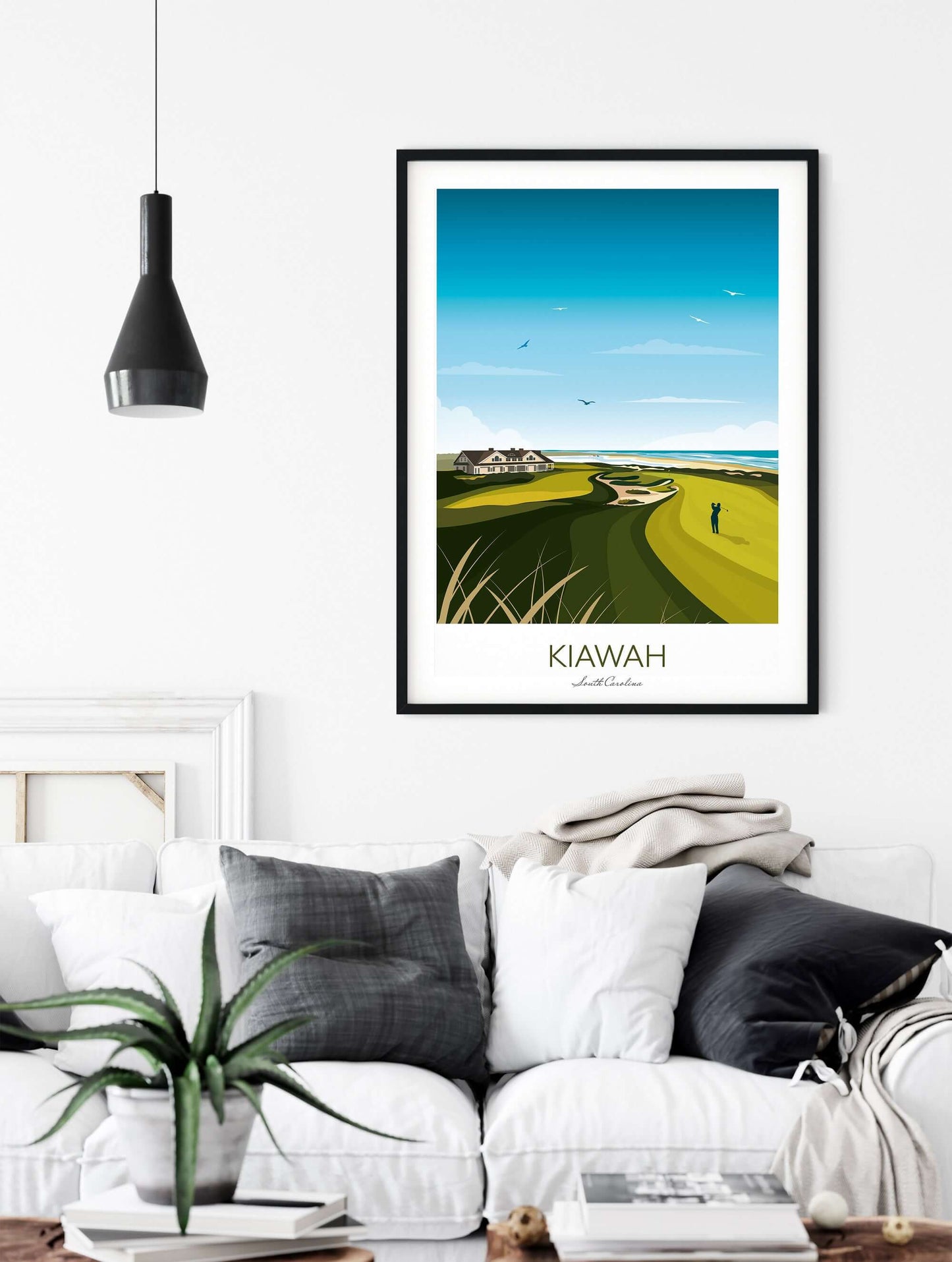 Kiawah Island Golf Wall Art Living Room