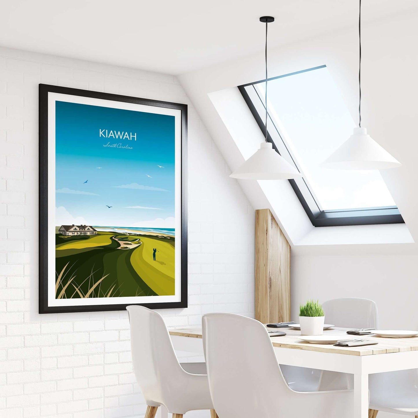 Kiawah Island Golf Print Kitchen Wall Art