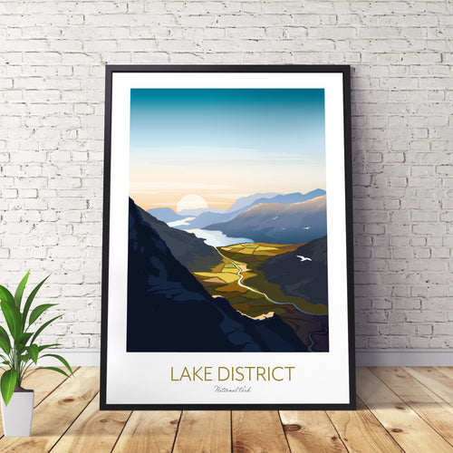 Lake District Art Print