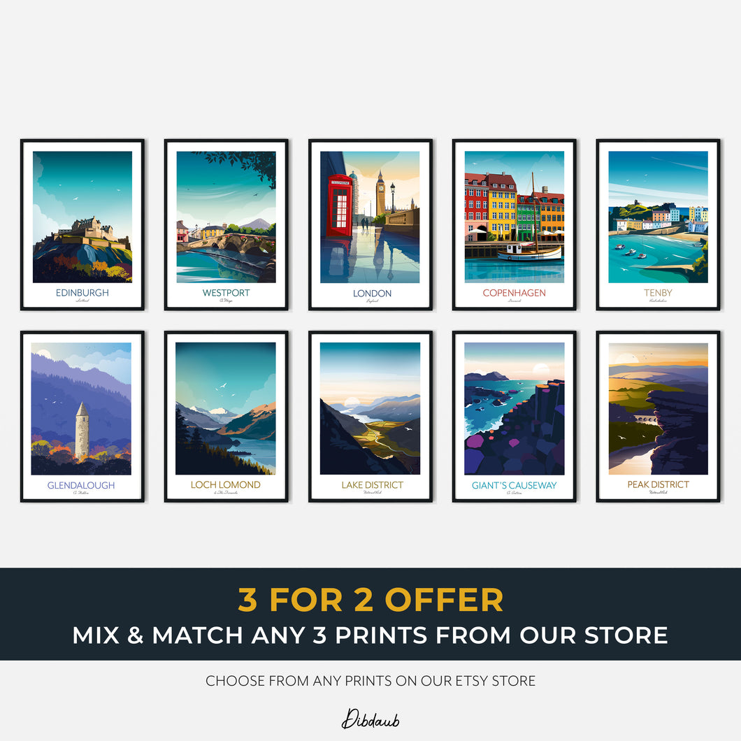 SAVE NOW  - 3 FOR 2 - Mix & match any 3 prints from our Online Store