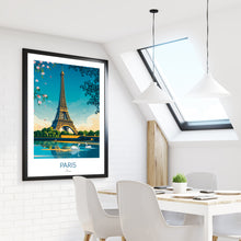 Load image into Gallery viewer, Paris Print of the Eiffel Tower, France.

