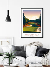Load image into Gallery viewer, Pinehurst Golf Print, North Carolina.

