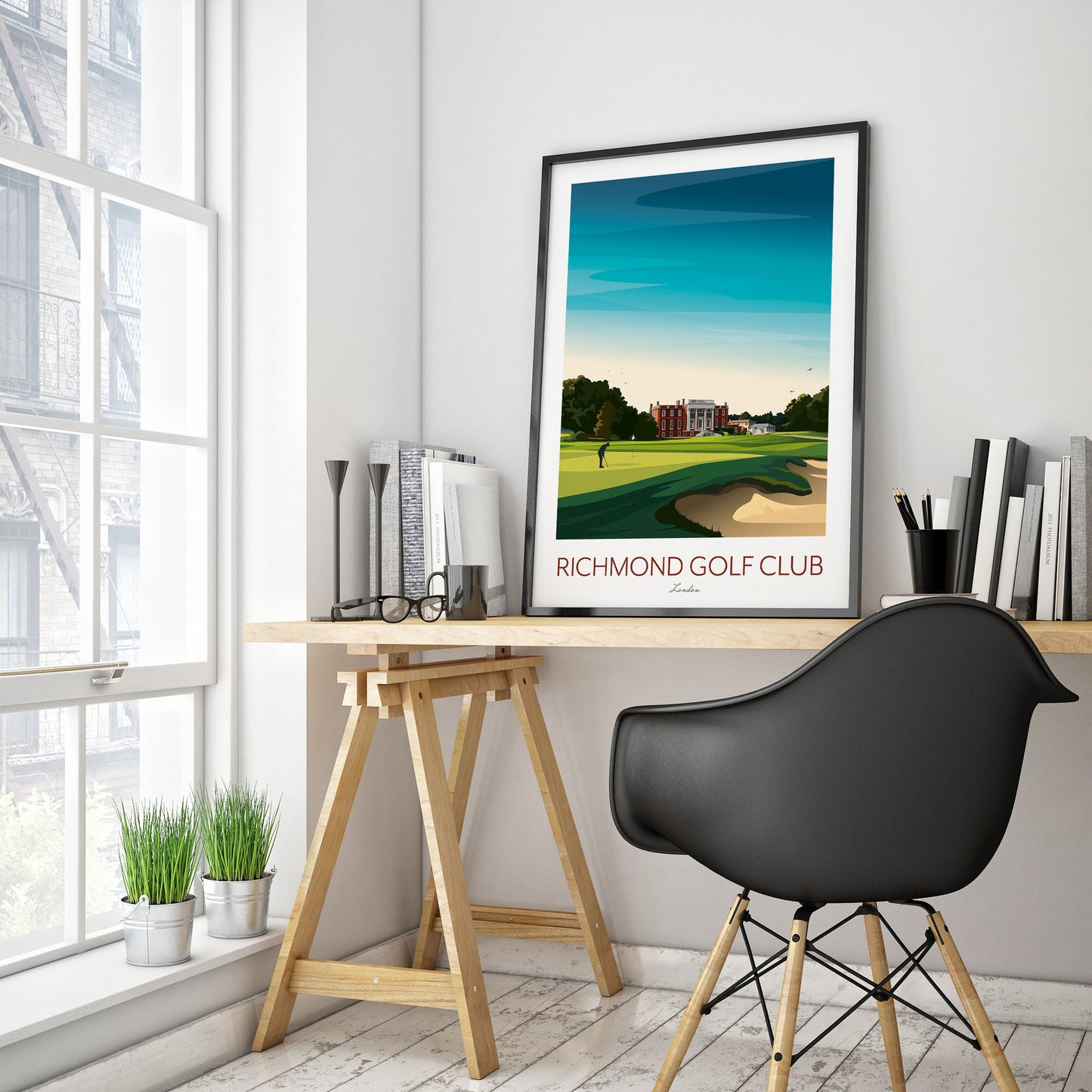 Richmond Golf Course Print London