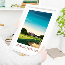 Load image into Gallery viewer, Golf Print of Richmond Golf Club London, England.

