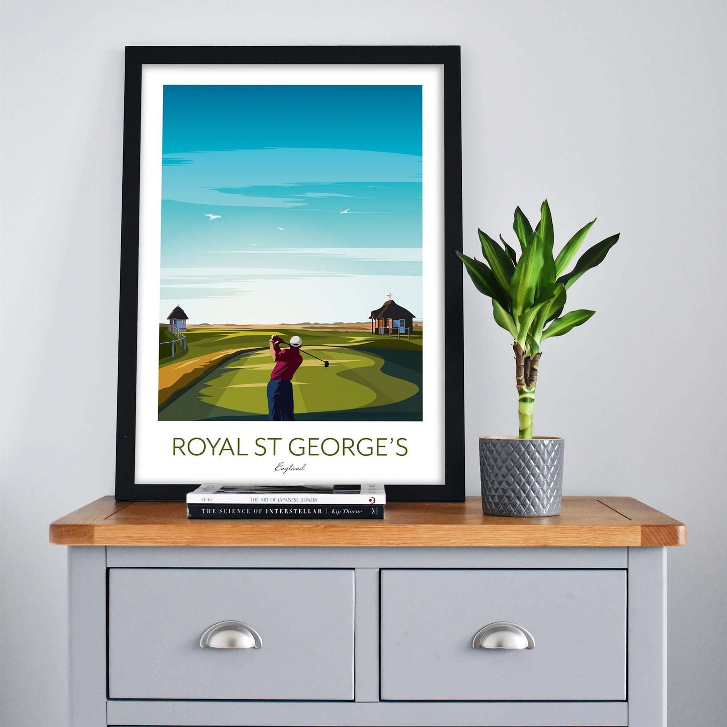 Royal St George's Golf Print England | The Open Championship