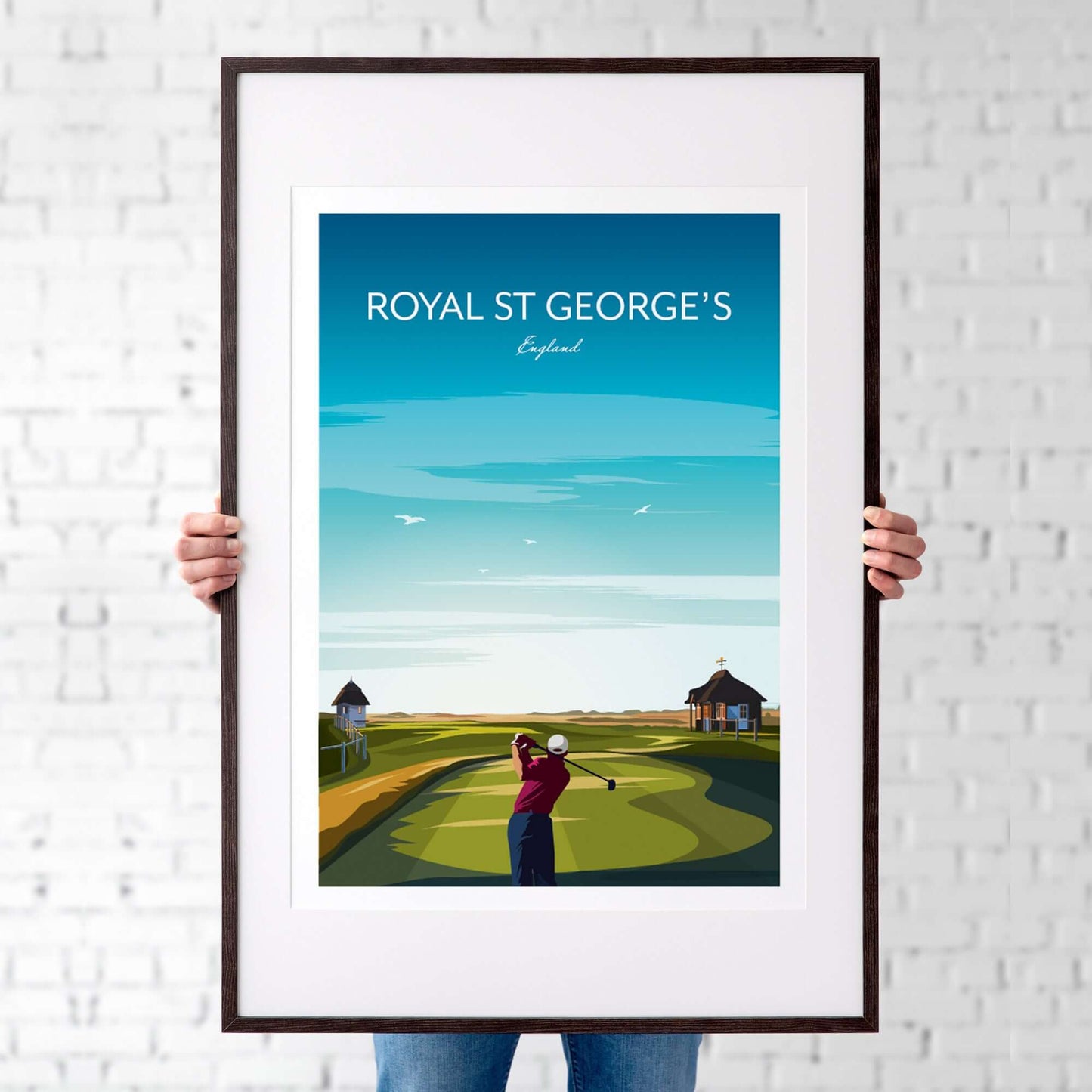 Royal St George's Golf Wall Art England