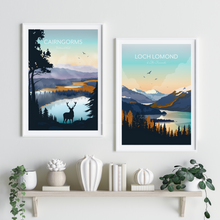 Load image into Gallery viewer, Scotland Wall Art Print Set of 2
