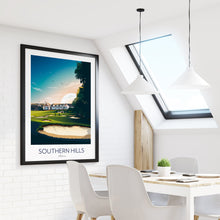 Load image into Gallery viewer, Golf Print of Southern Hills Country Club.
