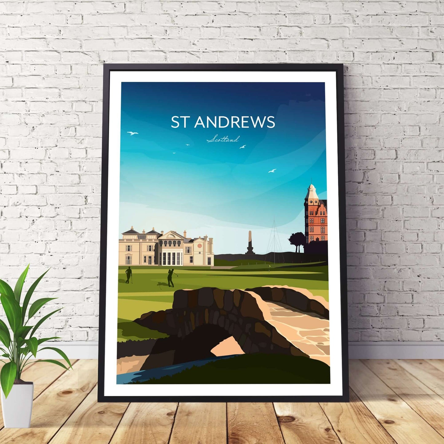 St Andrews Scotland Golf Print