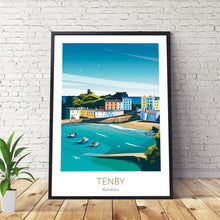 Load image into Gallery viewer, Tenby Print - Pembrokeshire Wales

